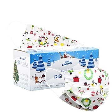 Amazon.com: Christmas Face Mask Disposable Face Mask for Adult Women Men  Christmas Disposable Face Masks Cute Printed Christmas Dessign Face Masks  (50pcs White): Beauty